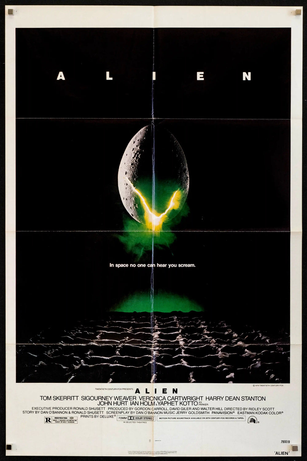 Alien Original Vintage Movie Poster