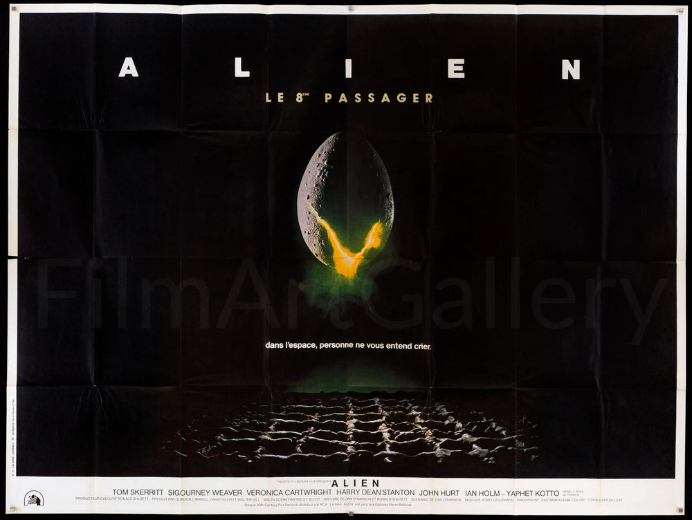 Alien Original Vintage Movie Poster