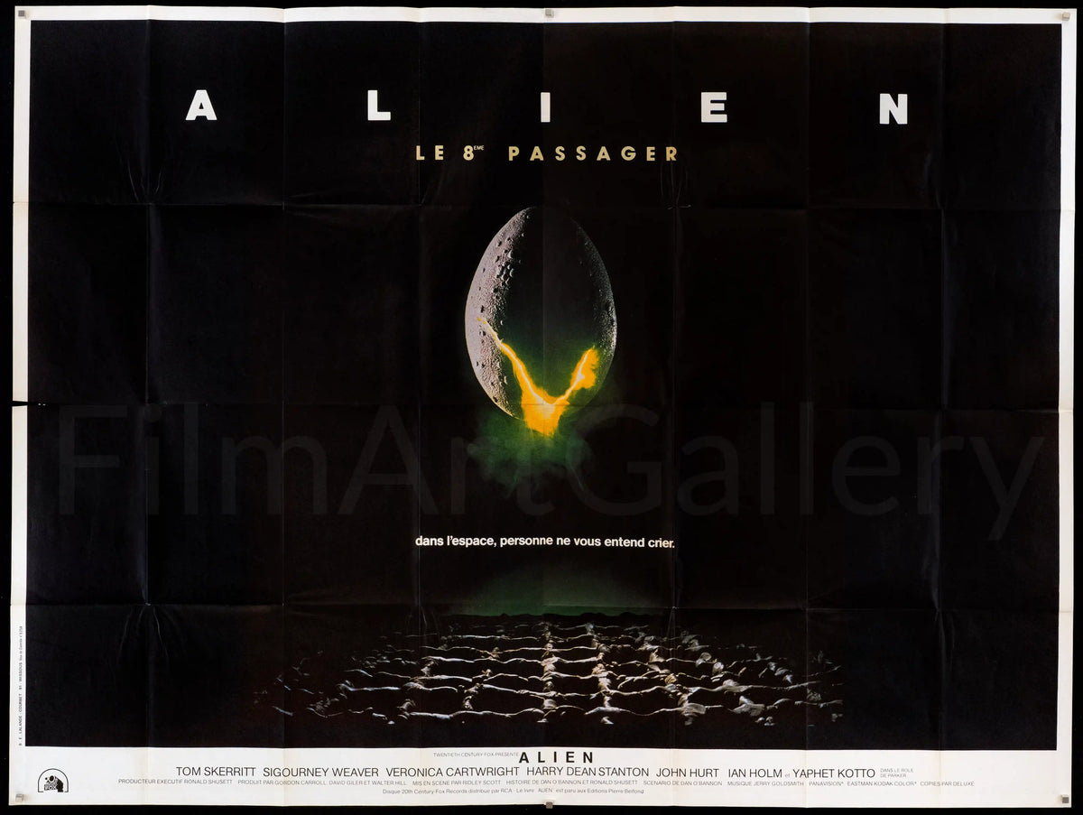 Alien Original Vintage Movie Poster