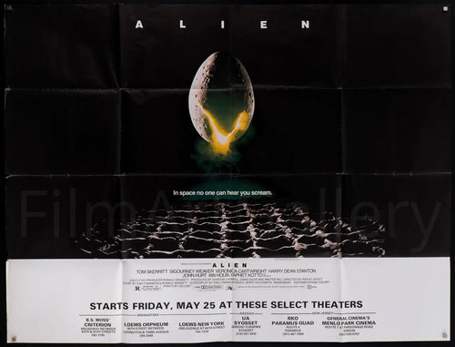Alien Original Vintage Movie Poster