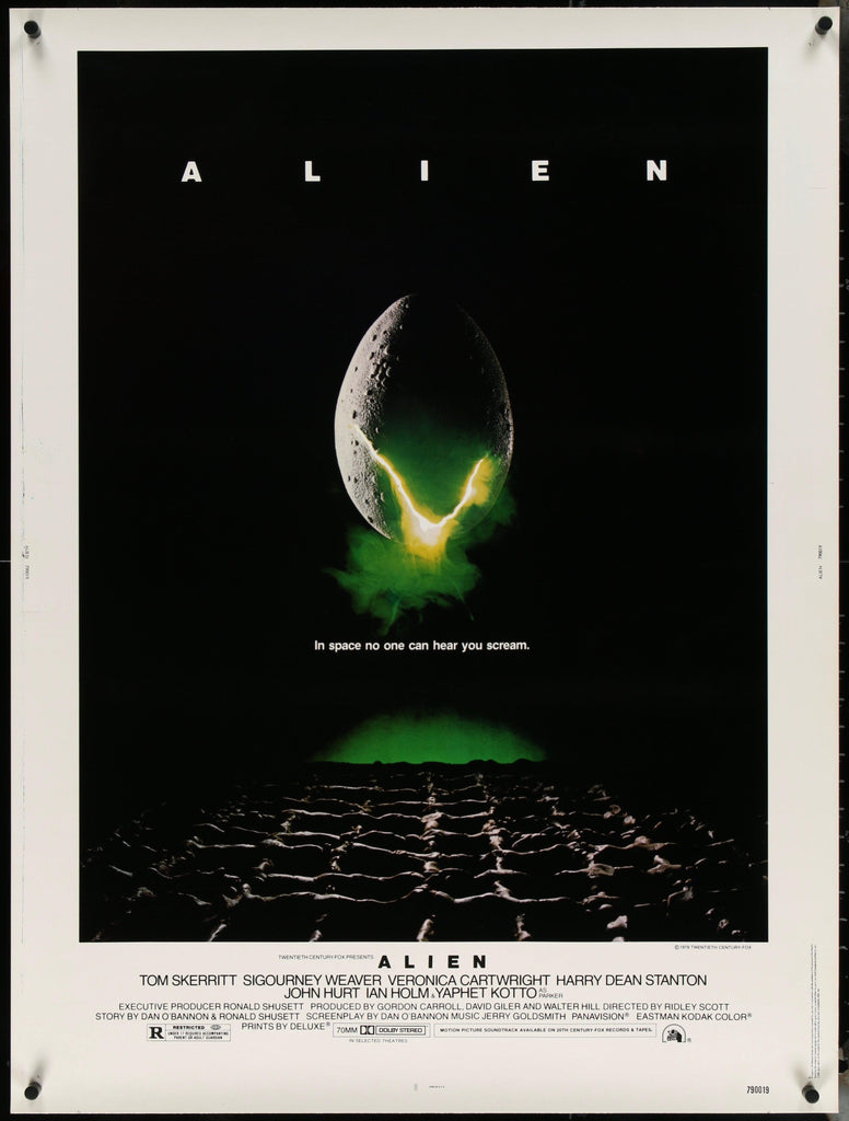 Alien Original Vintage Movie Poster