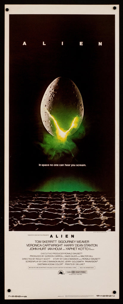 Alien Original Vintage Movie Poster