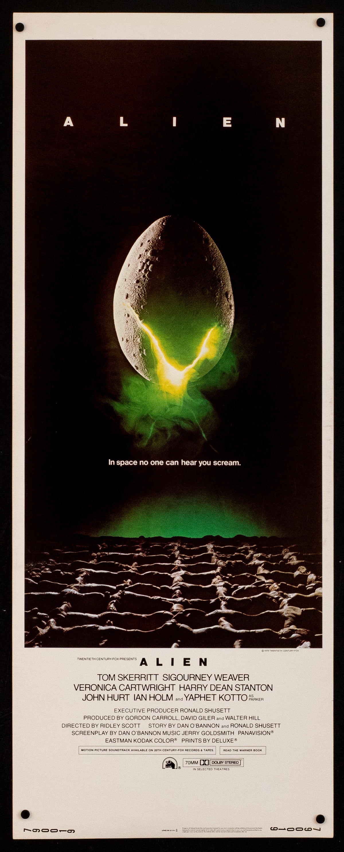 Alien Original Vintage Movie Poster