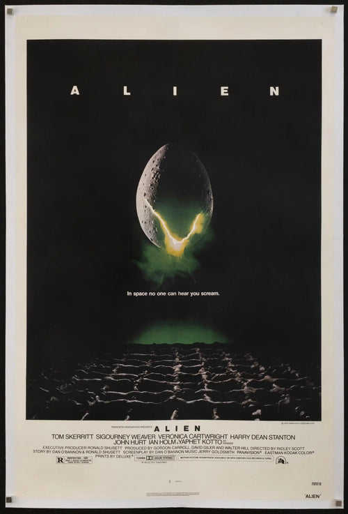 Alien Original Vintage Movie Poster