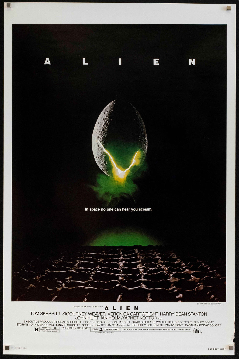 Alien Original Vintage Movie Poster