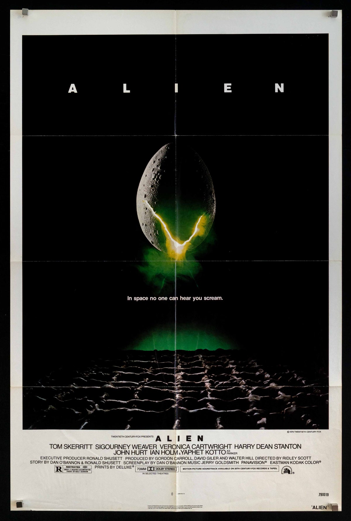 Alien Original Vintage Movie Poster