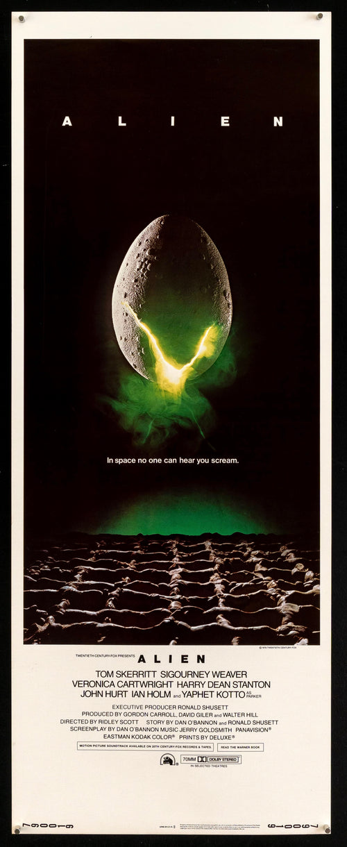 Alien Original Vintage Movie Poster