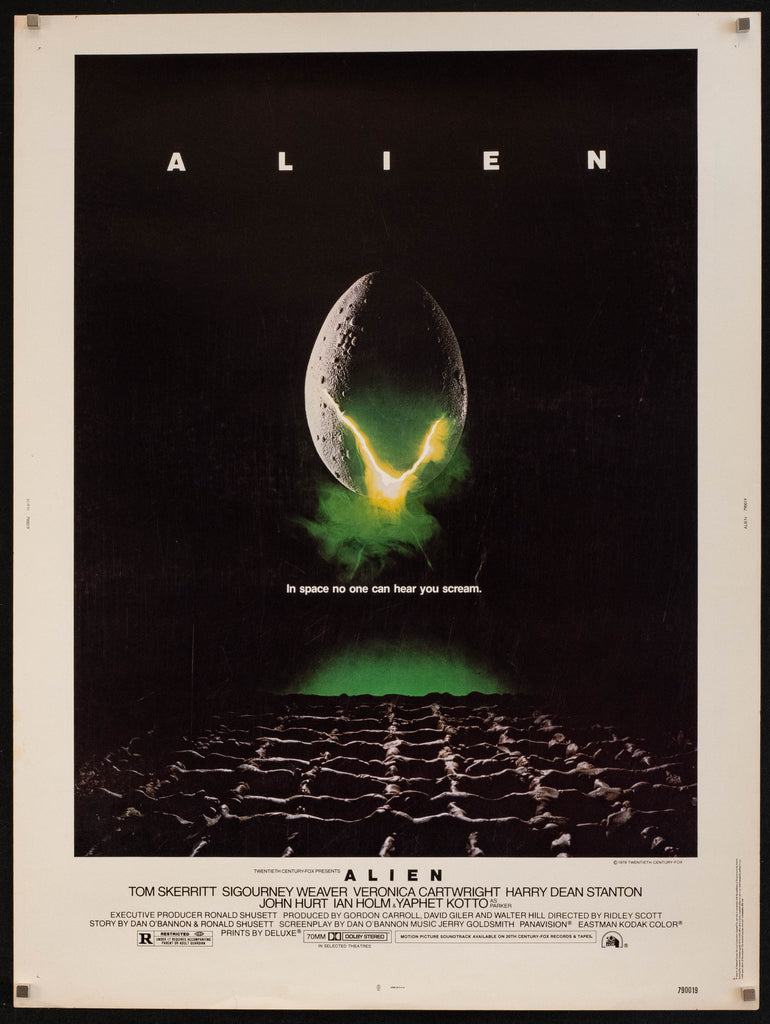 Alien Original Vintage Movie Poster