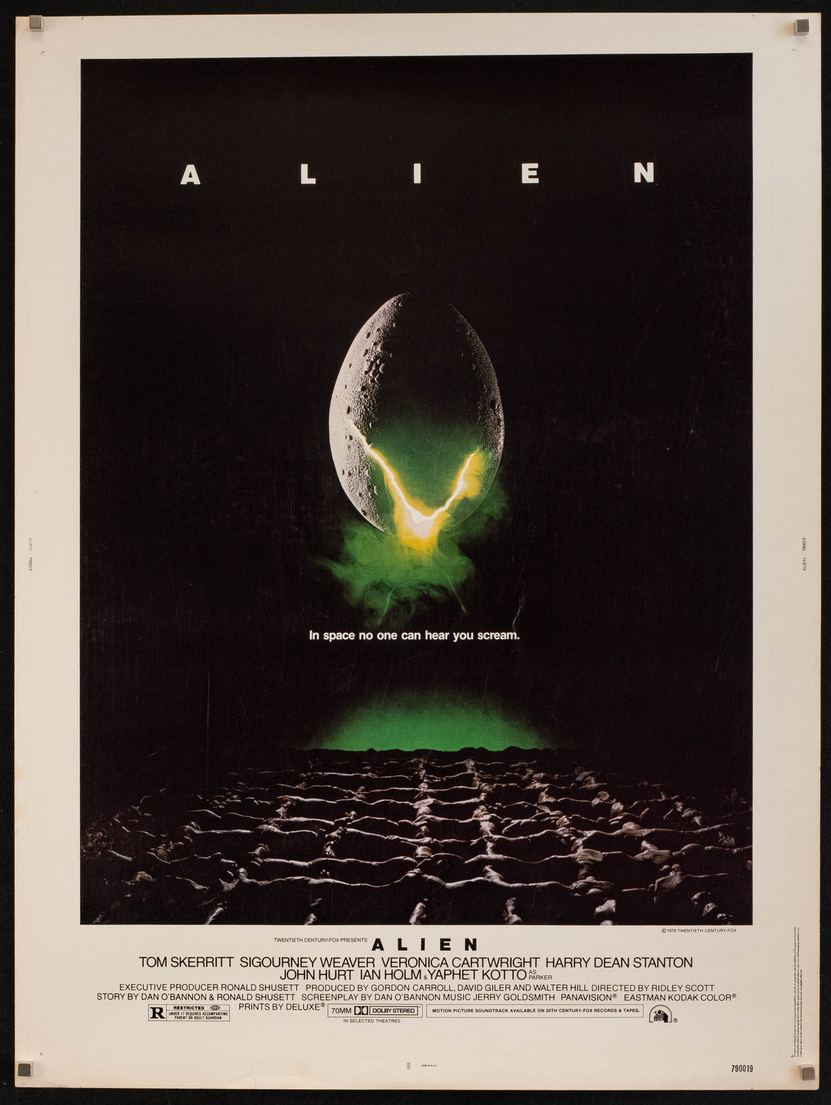 Alien Original Vintage Movie Poster
