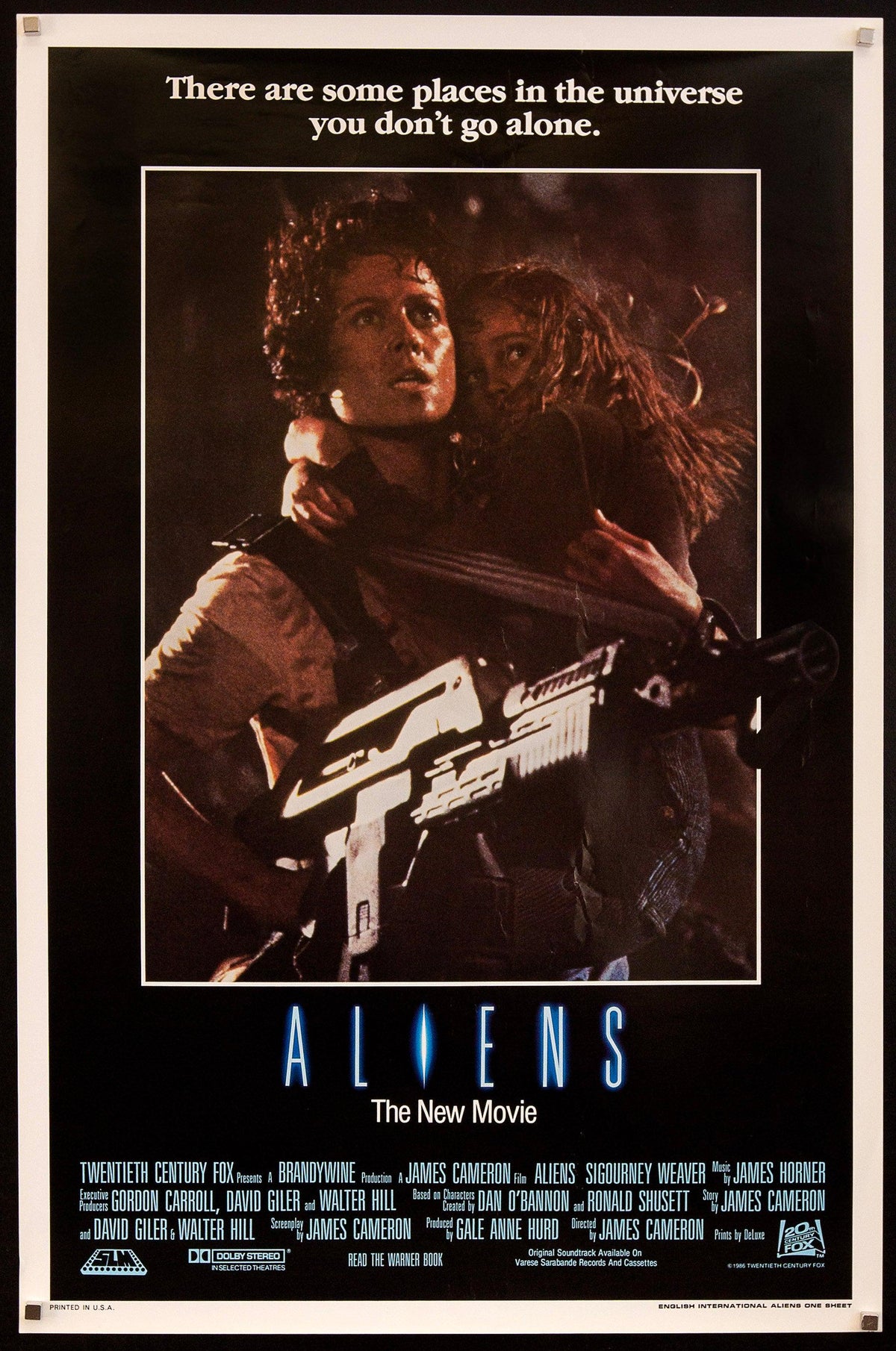 Aliens Original Vintage Movie Poster