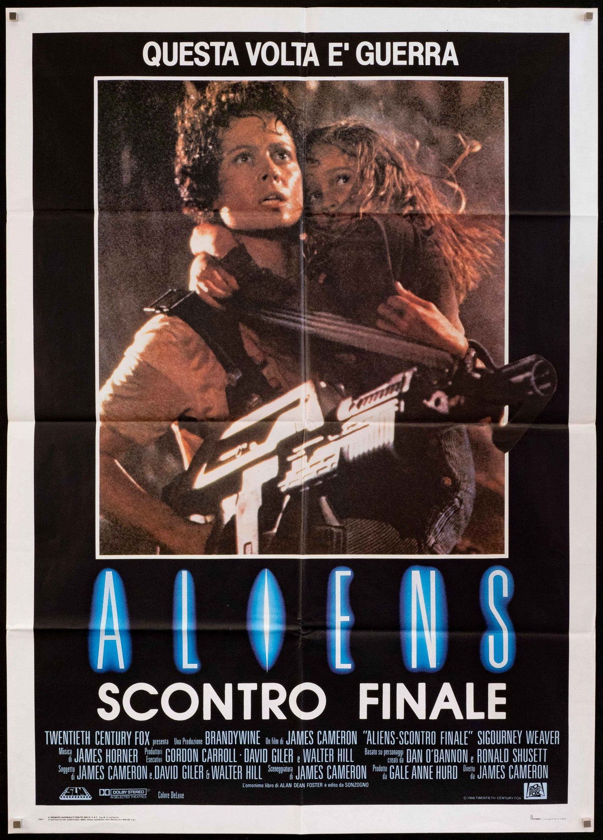 Aliens Original Vintage Movie Poster