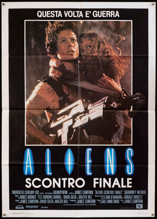 Aliens Original Vintage Movie Poster
