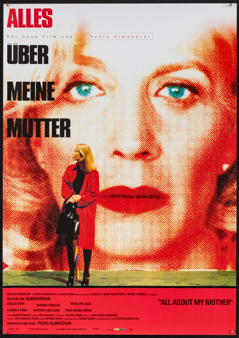 All About My Mother Original Vintage Movie Poster