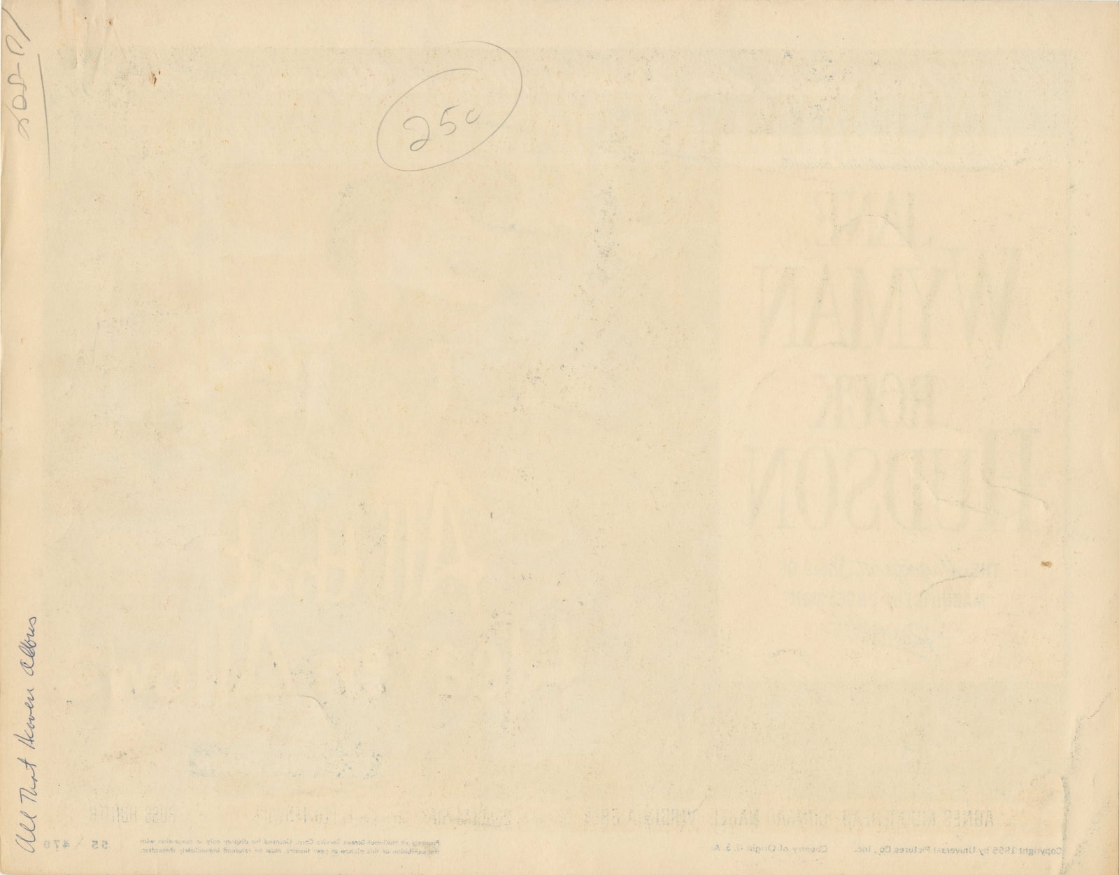 All That Heaven Allows Original Vintage Movie Poster