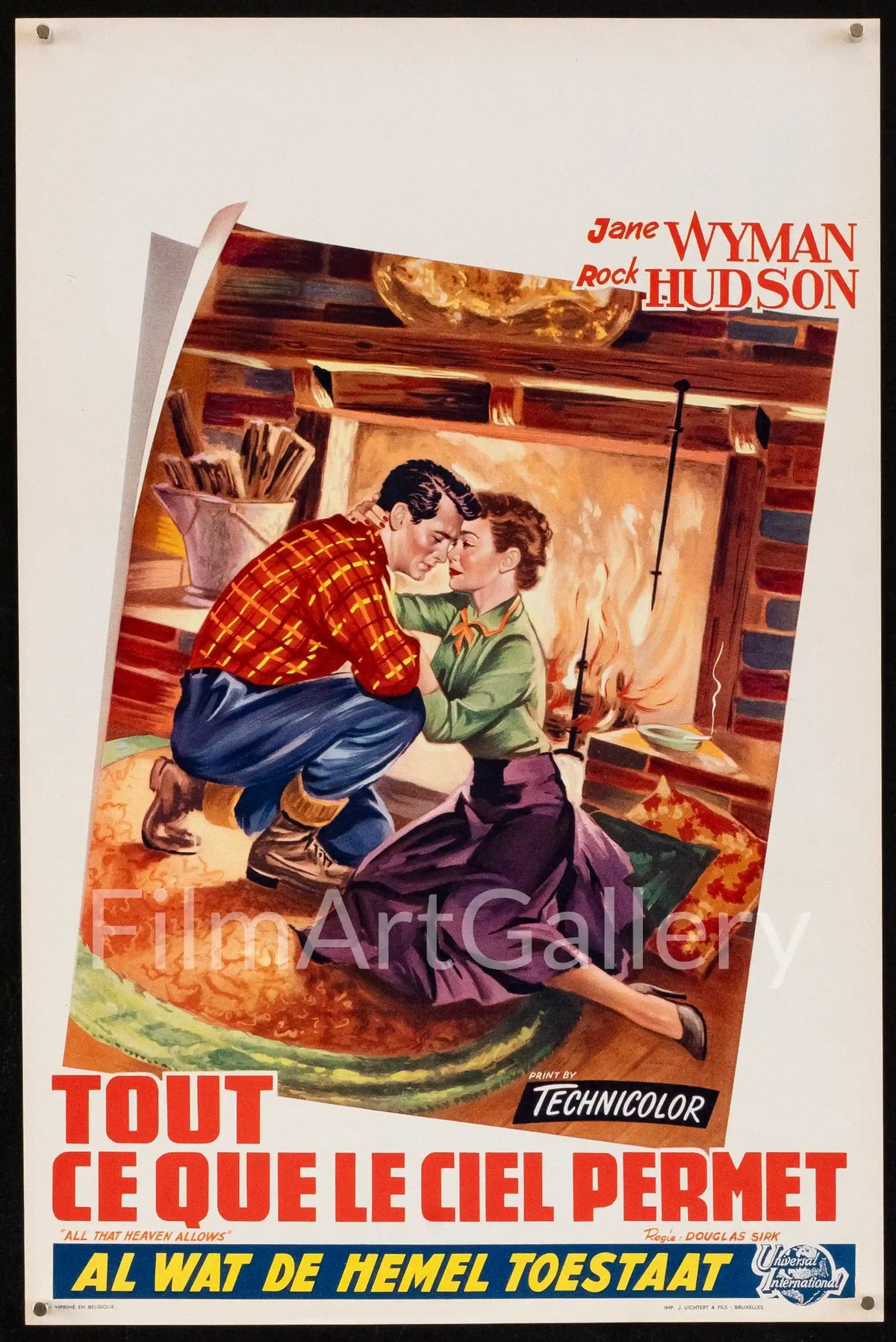 All That Heaven Allows Original Vintage Movie Poster