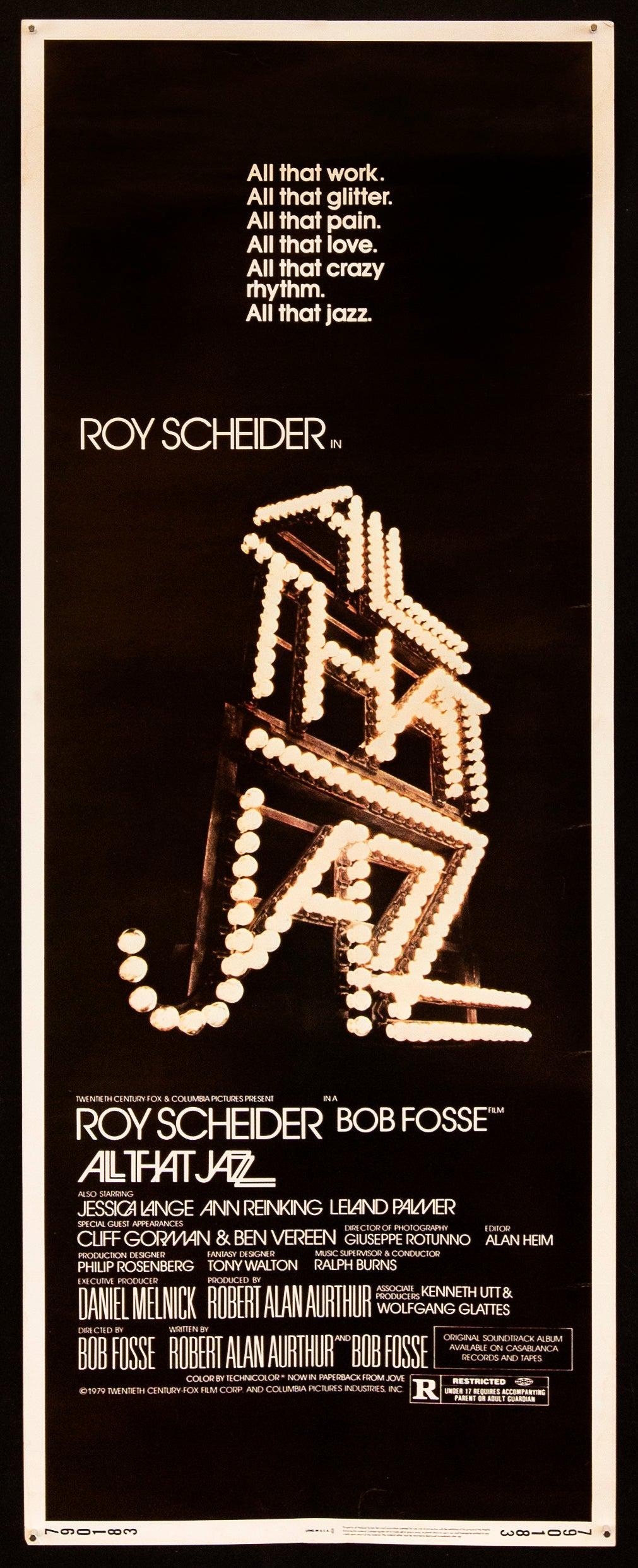 All That Jazz Original Vintage Movie Poster