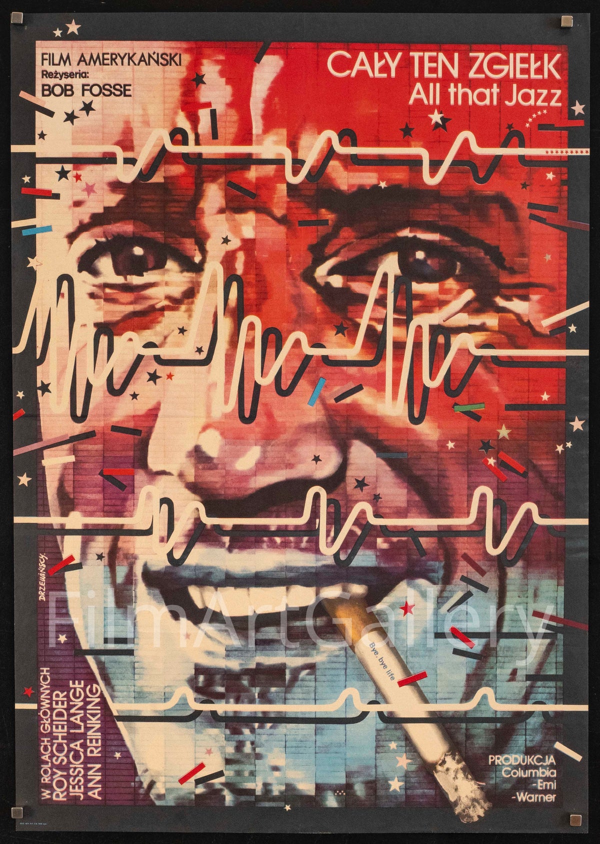 All That Jazz Original Vintage Movie Poster