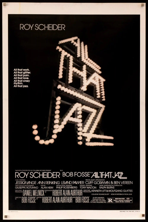 All That Jazz Original Vintage Movie Poster