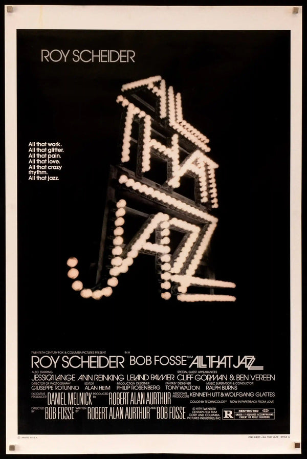 洋画映画ポスター オール・ザット・ジャズ All-That-Jazz-Vintage-Movie-