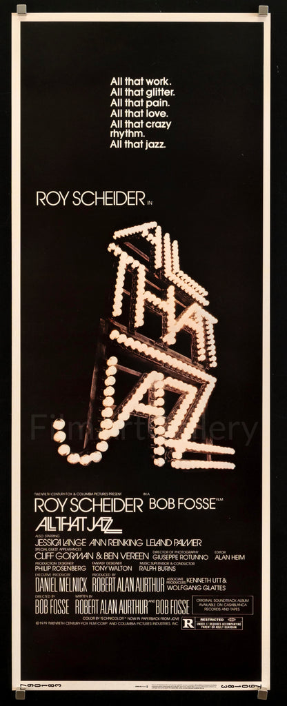 All That Jazz Original Vintage Movie Poster