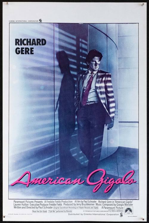 American Gigolo Original Vintage Movie Poster