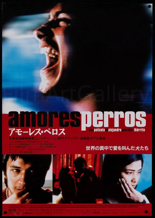 Amores Perros Original Vintage Movie Poster