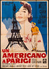 An American In Paris Italian 4 Foglio (55x78) Original Vintage Movie Poster