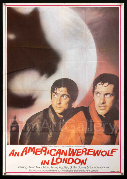 An American Werewolf In London Original Vintage Movie Poster