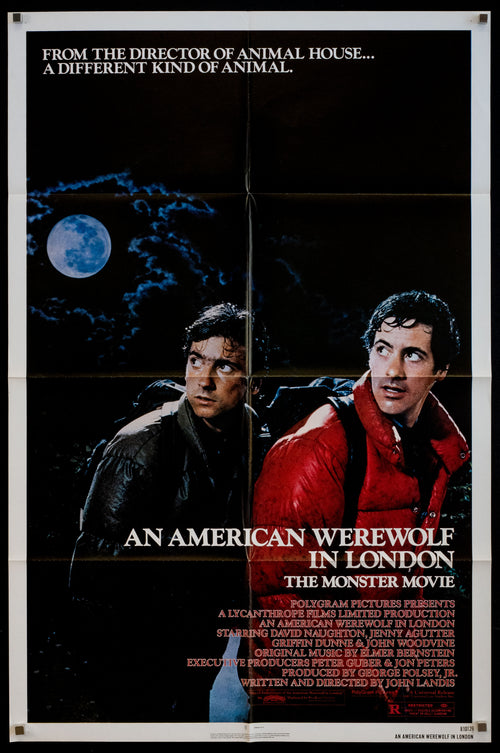 An American Werewolf In London Original Vintage Movie Poster