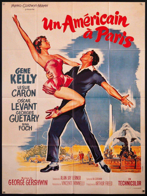 An American in Paris Original Vintage Movie Poster