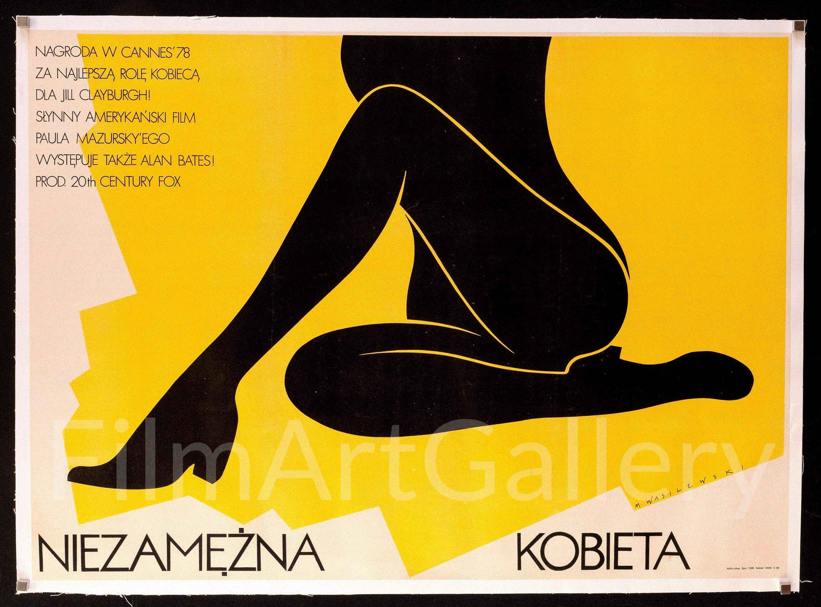 An Unmarried Woman Original Vintage Movie Poster