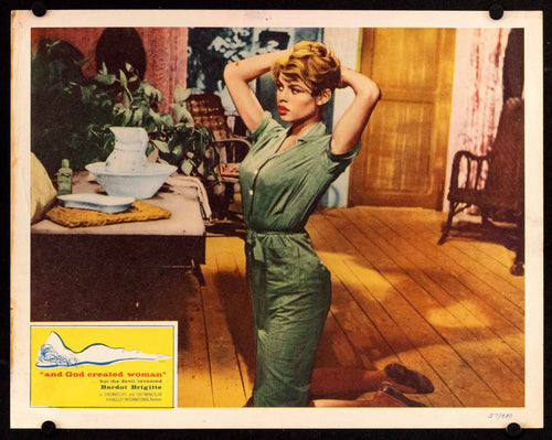 And God Created Woman (Et Dieu Crea La Femme) Original Vintage Movie Poster