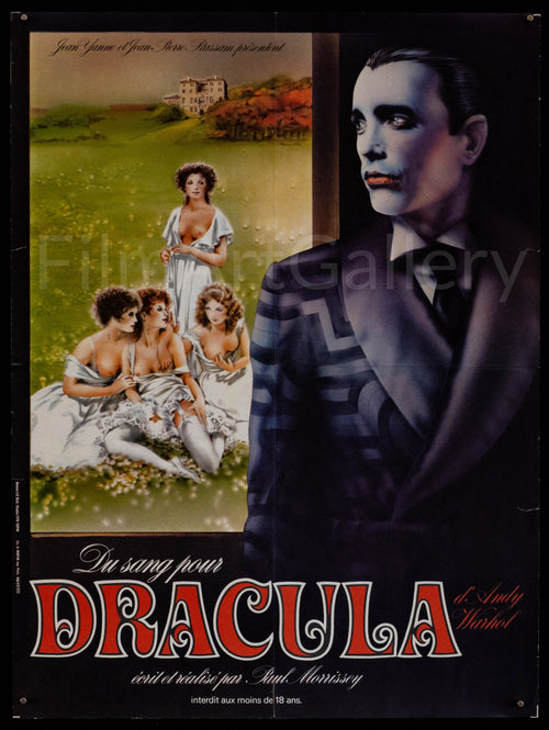Andy Warhol's Dracula Original Vintage Movie Poster
