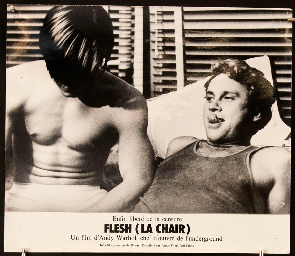 Andy Warhol's Flesh 4 Lobby Cards (9"x11") Original Vintage Movie Poster