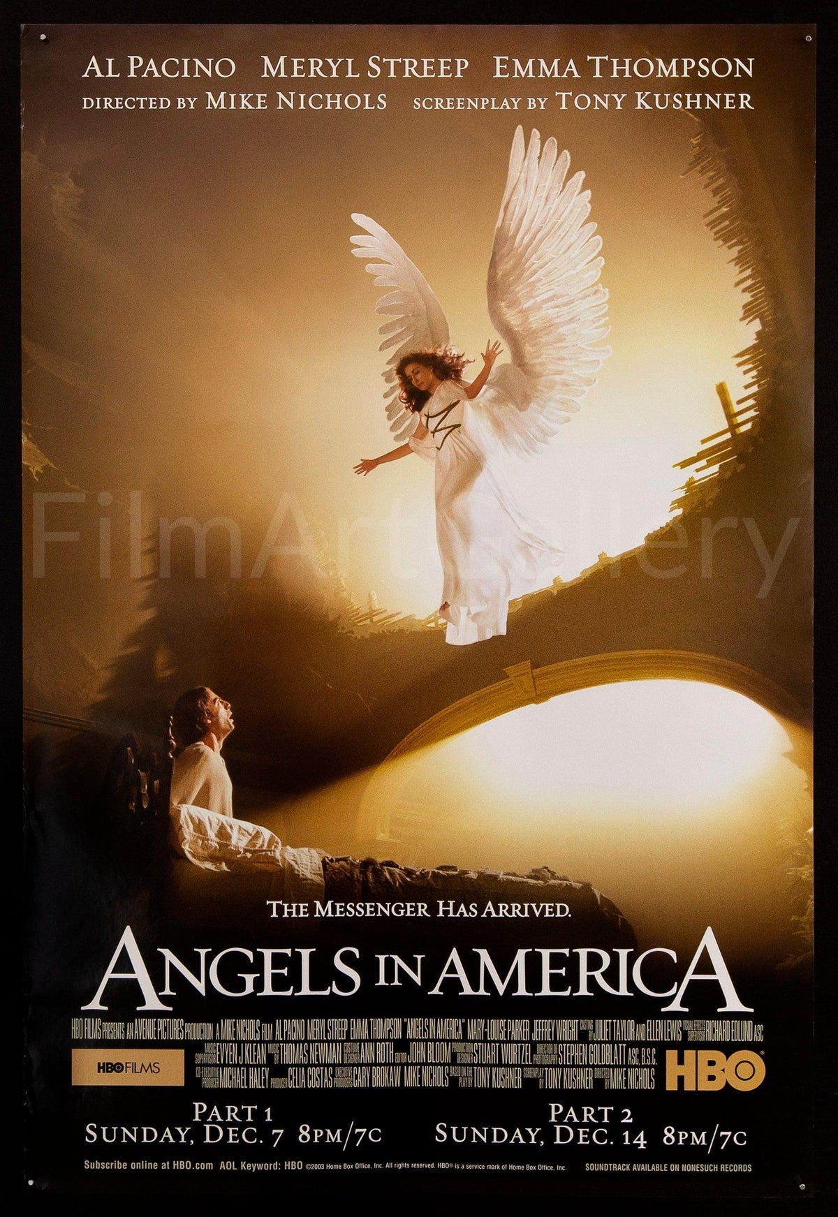 Angels in America Original Vintage Movie Poster