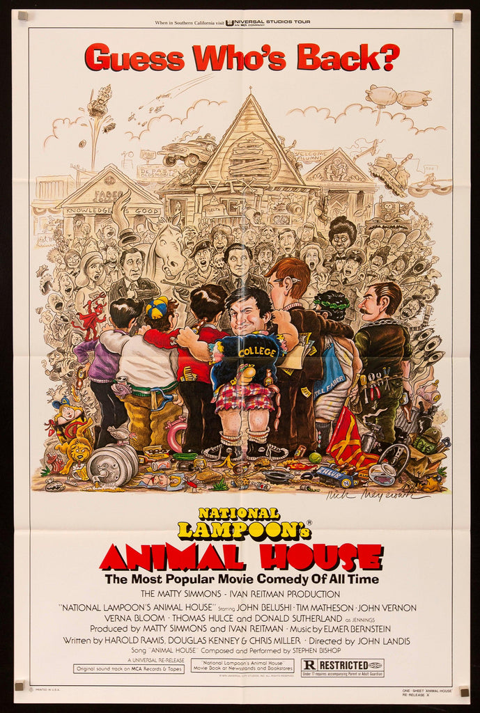 Animal House 1 sheet (27x41) Original Vintage Movie Poster