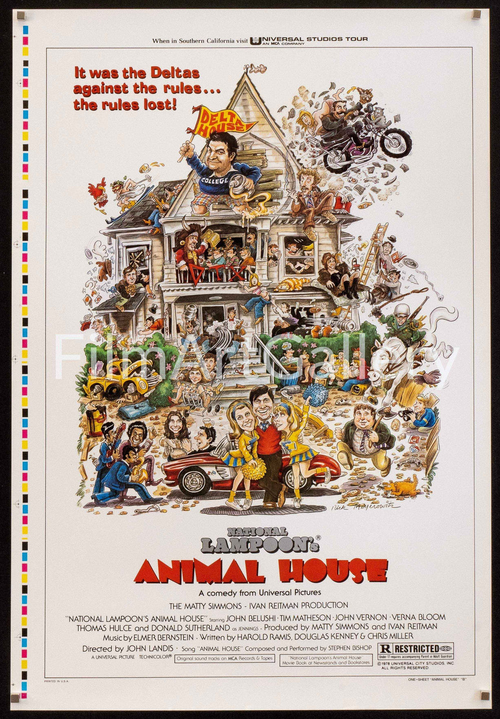 Animal House Original Vintage Movie Poster