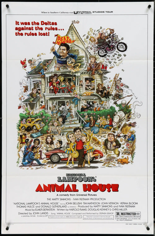 Animal House Original Vintage Movie Poster