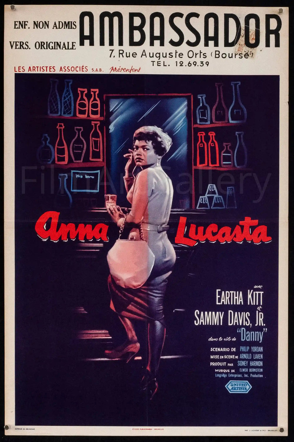 Anna Lucasta Original Vintage Movie Poster
