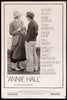 Annie Hall Original Vintage Movie Poster
