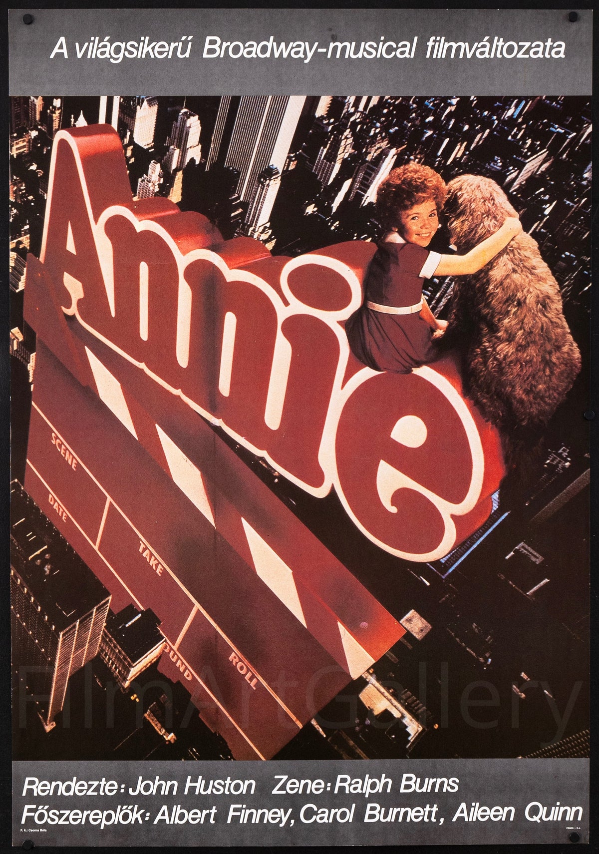 Annie 22x32 Original Vintage Movie Poster