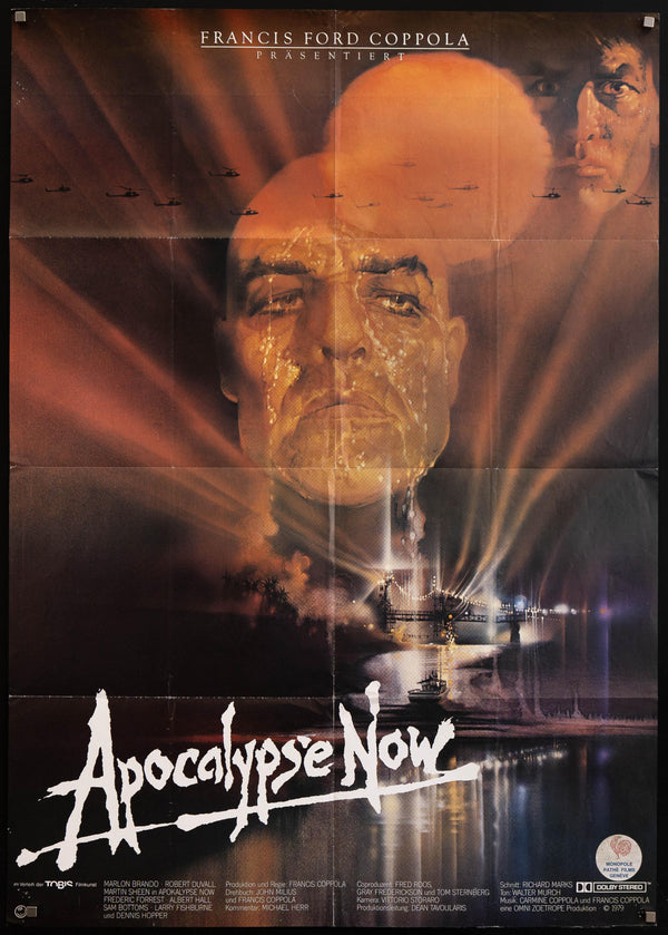 Apocalypse now movie poster original fashion rare!!!