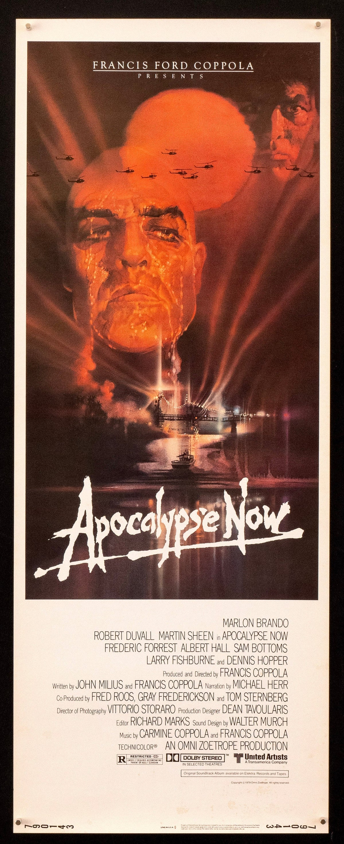 Apocalypse Now Insert (14x36) Original Vintage Movie Poster