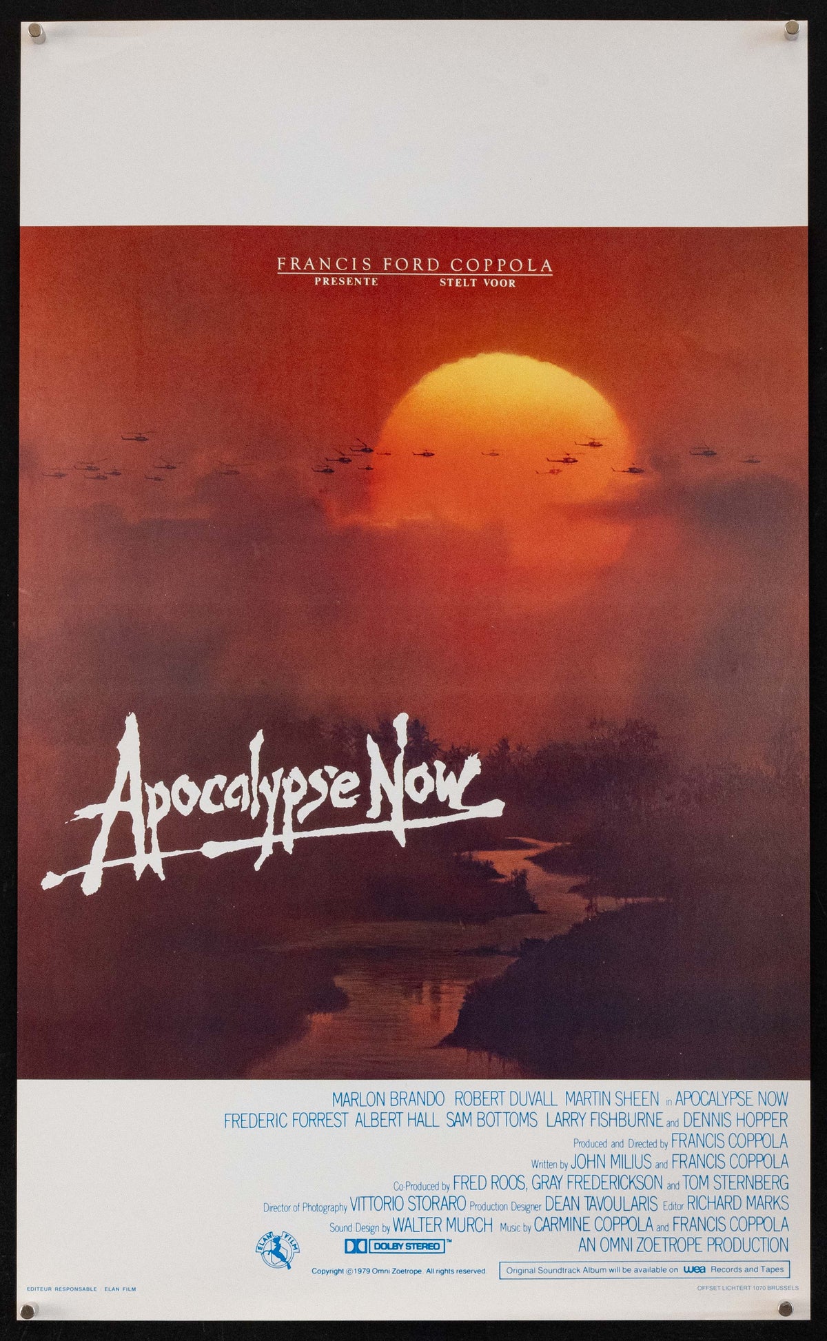 Apocalypse Now Original Vintage Movie Poster