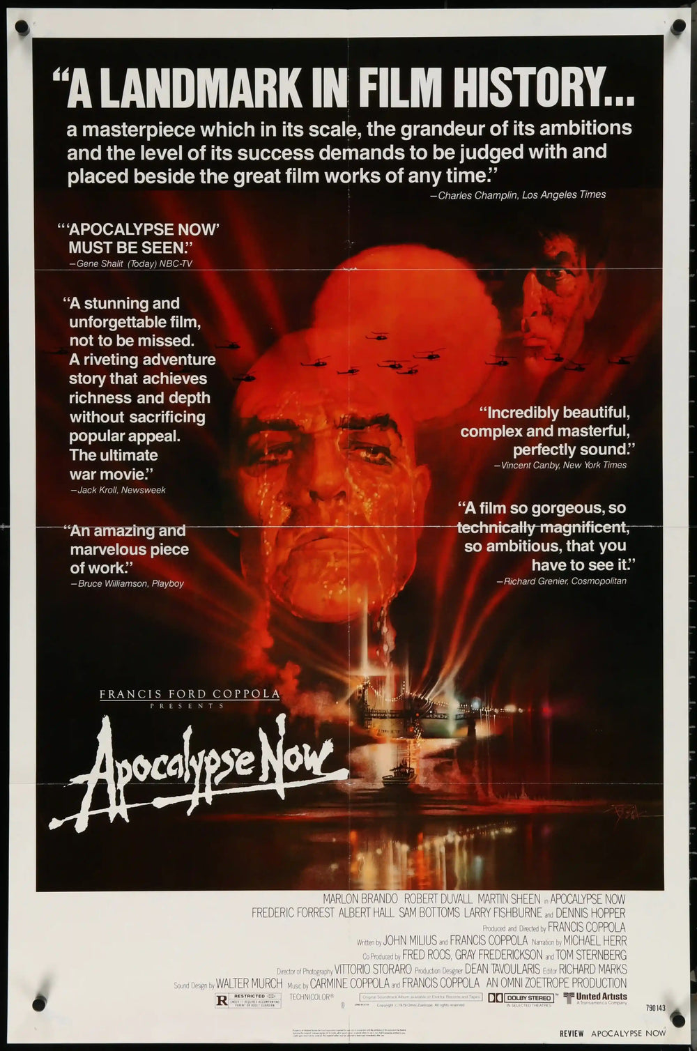 Apocalypse Now Original Vintage Movie Poster