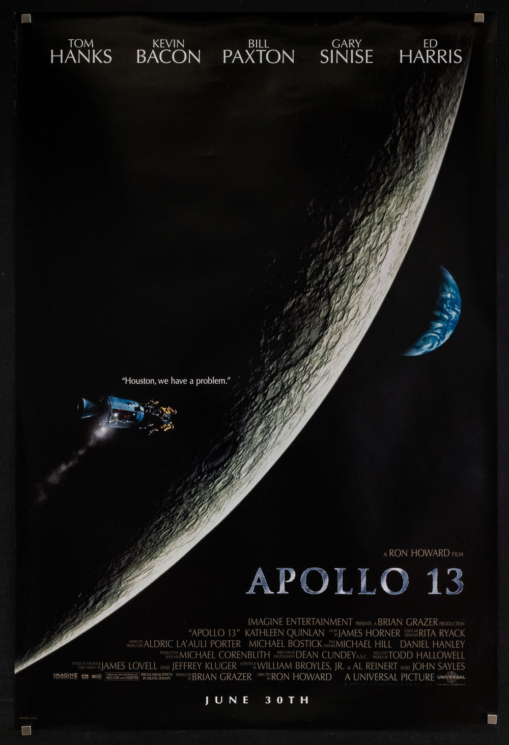 Apollo 13 Original Vintage Movie Poster