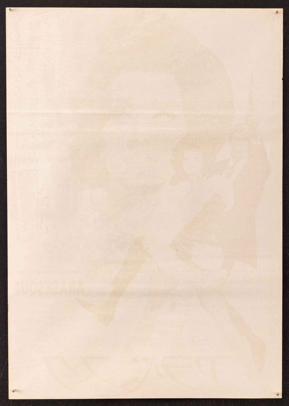 Arabesque Original Vintage Movie Poster
