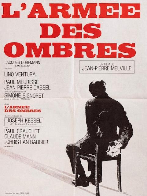 Army of Shadows (L&#39;Armee des Ombres) French 1 panel (47x63) Original Vintage Movie Poster