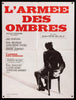 Army of Shadows (L'Armee des Ombres) French Small (23x32) Original Vintage Movie Poster