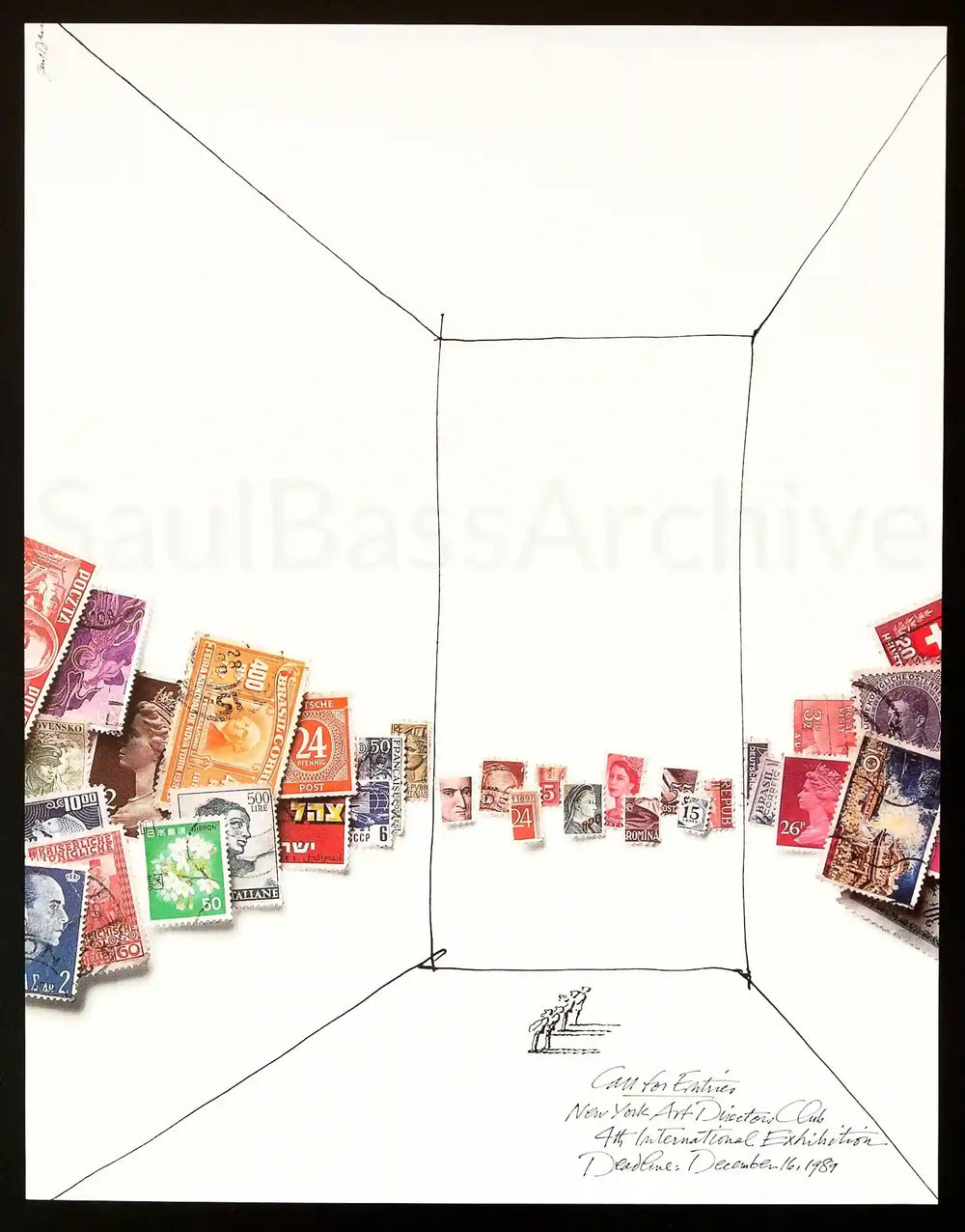 Art Director's Club - Call for Entries - 1989 Original Vintage Movie Poster